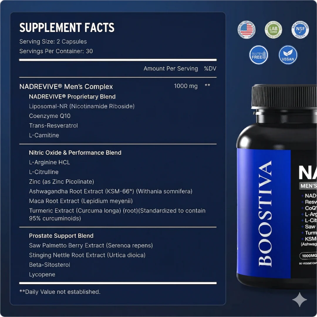 Liposomal NAD+ for Men - Image 4